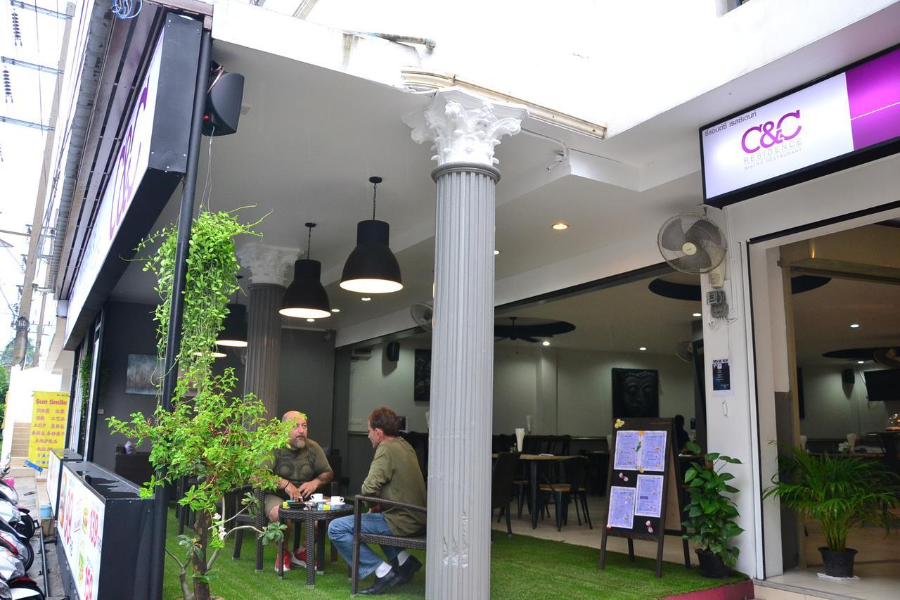 C&C Residence Bistro Restaurant Pattaya Exterior foto